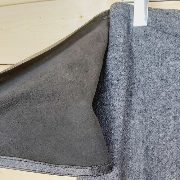 Versace vintage wool and leather pencil skirt size 44 Gianni Versace - Picture 11 of 14